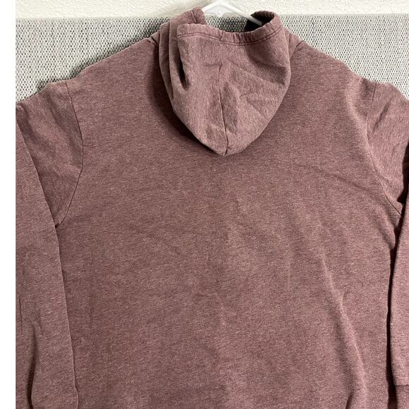 Disney Mickey Mouse Hoodie Womens XL Dusty Rose Pullover Spell Out Large Mickey - Picture 10 of 15